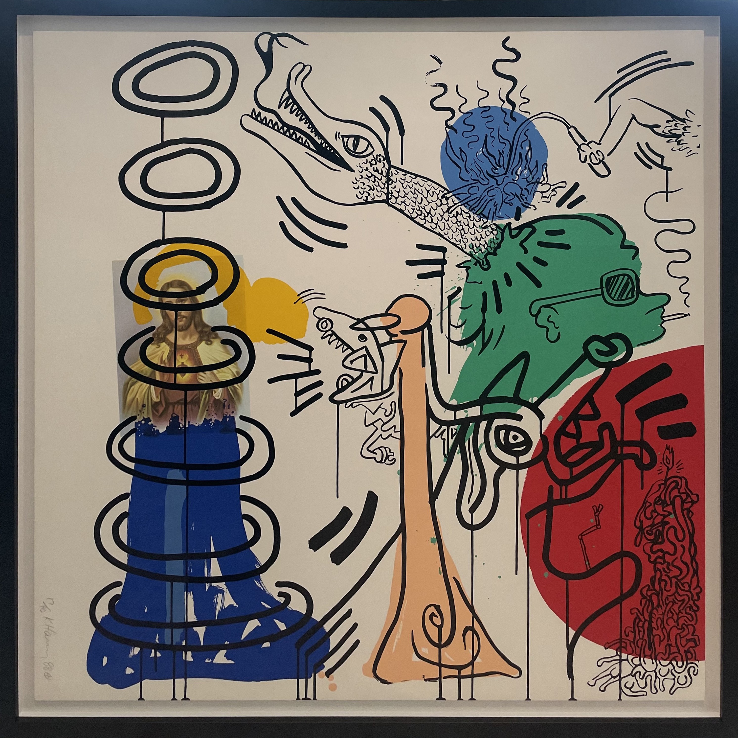Keith Haring, Apocalypse 5 Keith Haring, Apocalypse 5