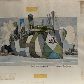 Pintura, Ship Camouflage, Joe Lasker