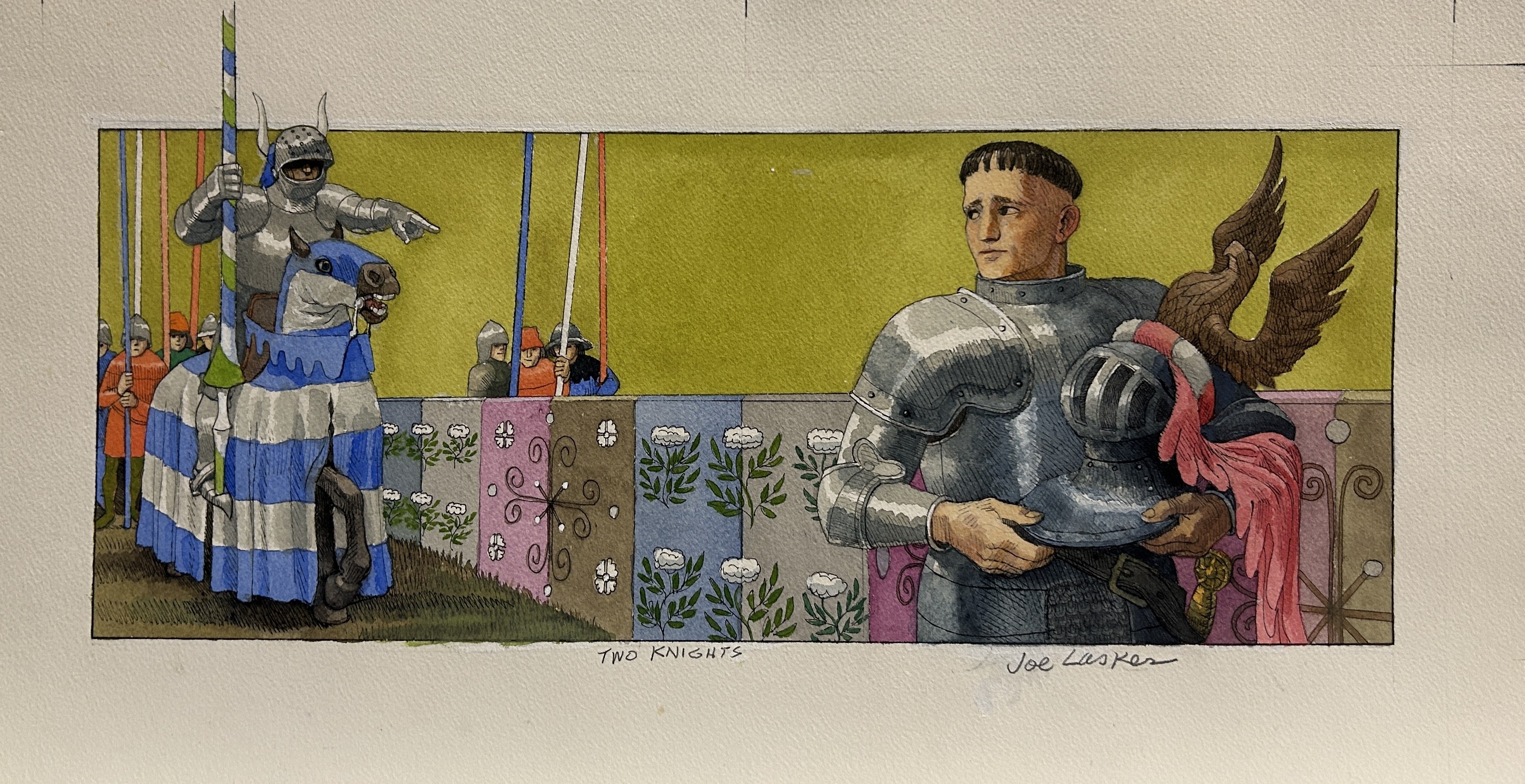 Joe Lasker, Two Knights Joe Lasker, Two Knights