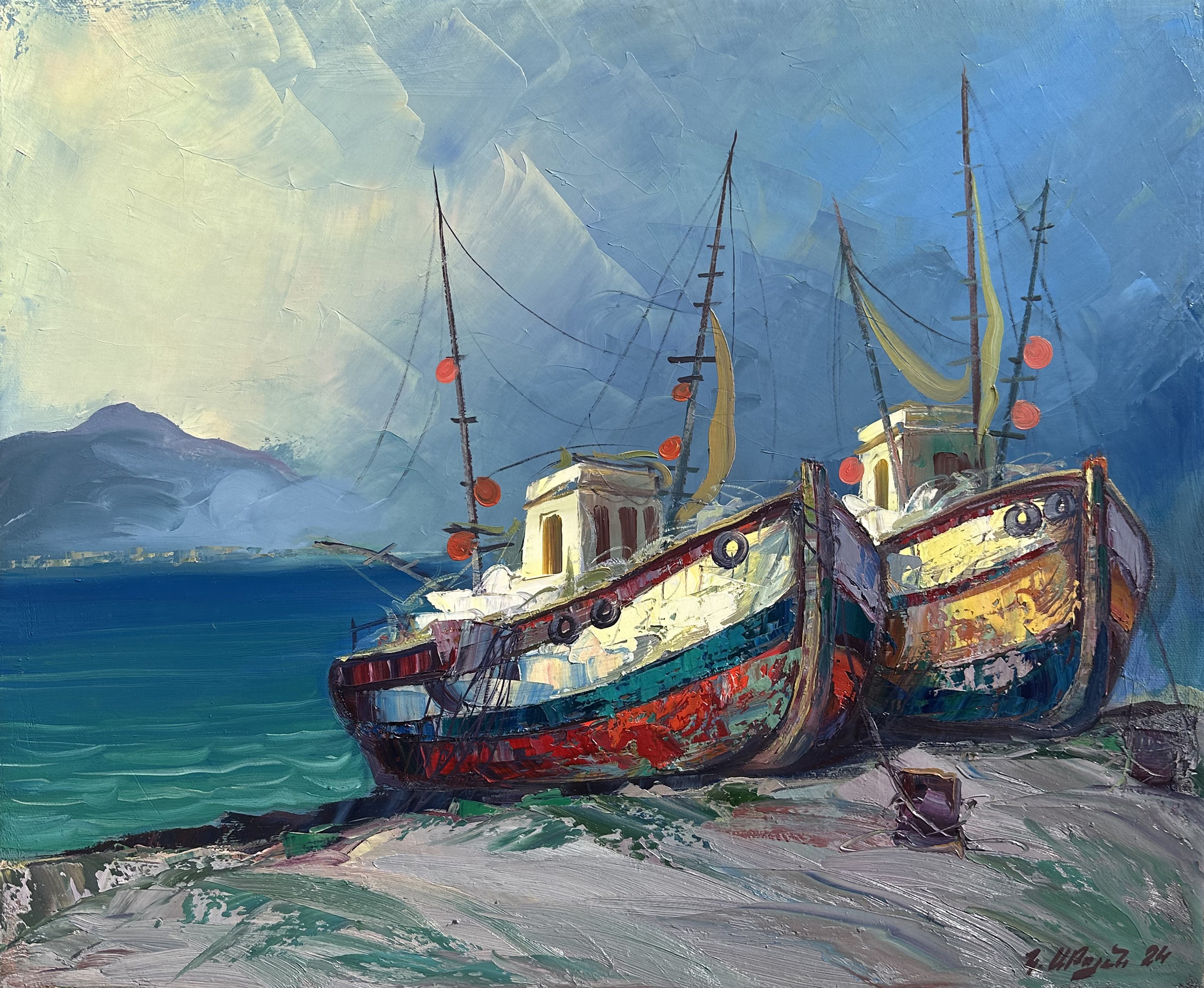 Kamo Atoyan, Harbor's repose Kamo Atoyan, Harbor's repose