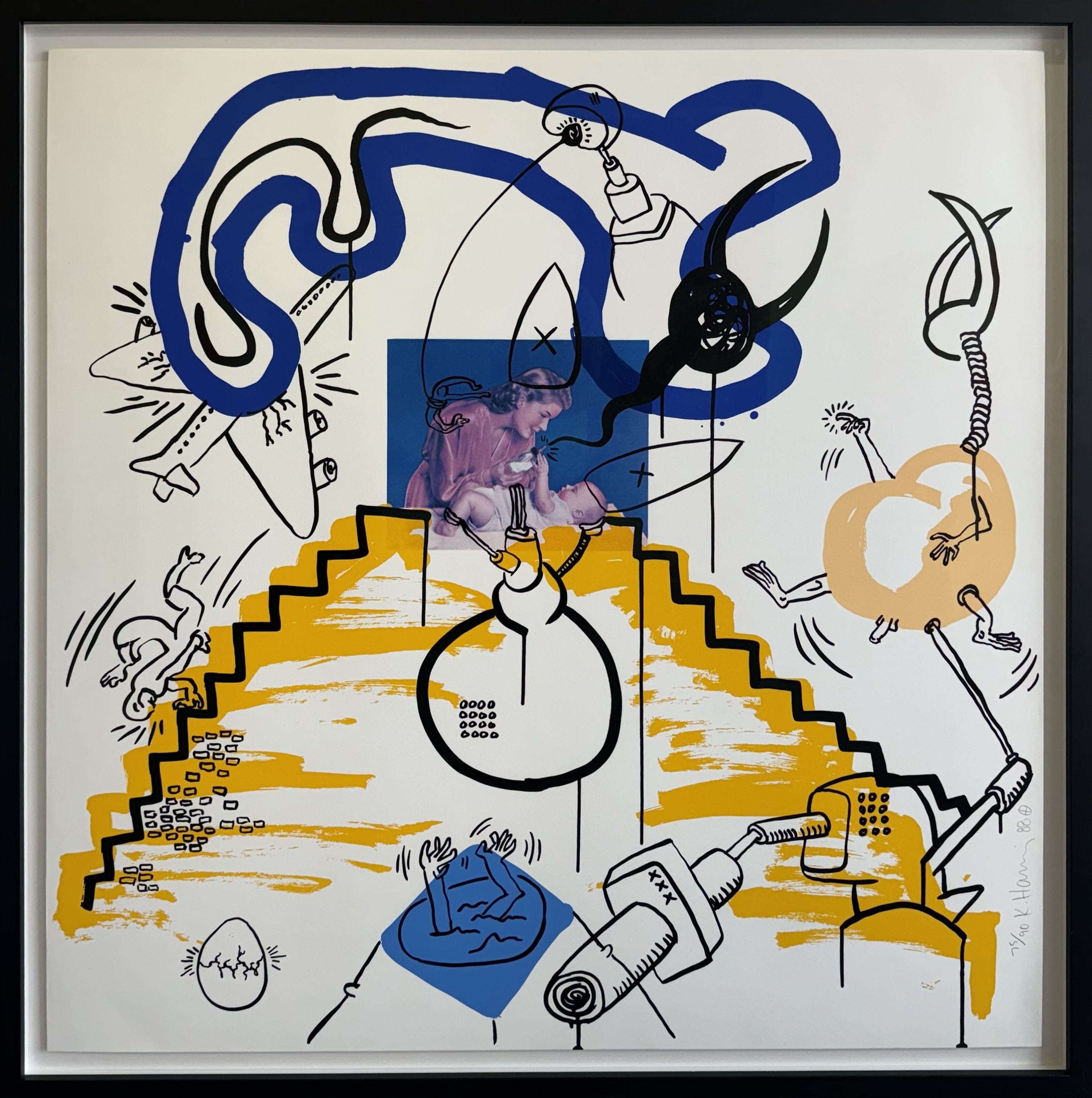 Keith Haring, Apocalypse 3 Keith Haring, Apocalypse 3