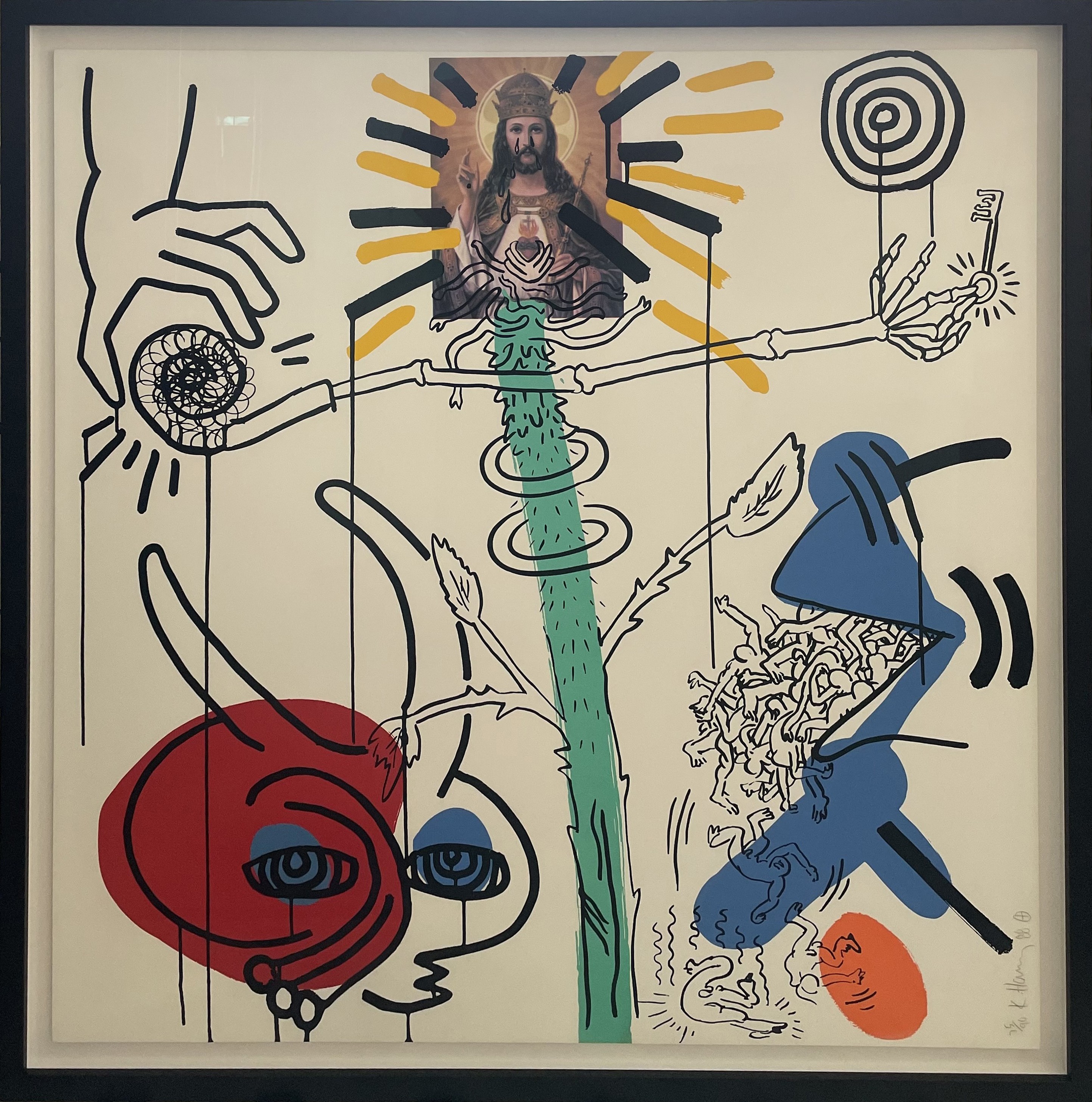 Keith Haring, Apocalypse 10 Keith Haring, Apocalypse 10