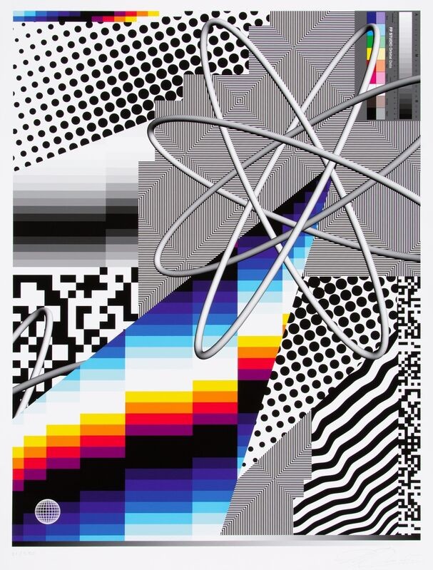 Felipe Pantone, Optichromie 122 Felipe Pantone, Optichromie 122