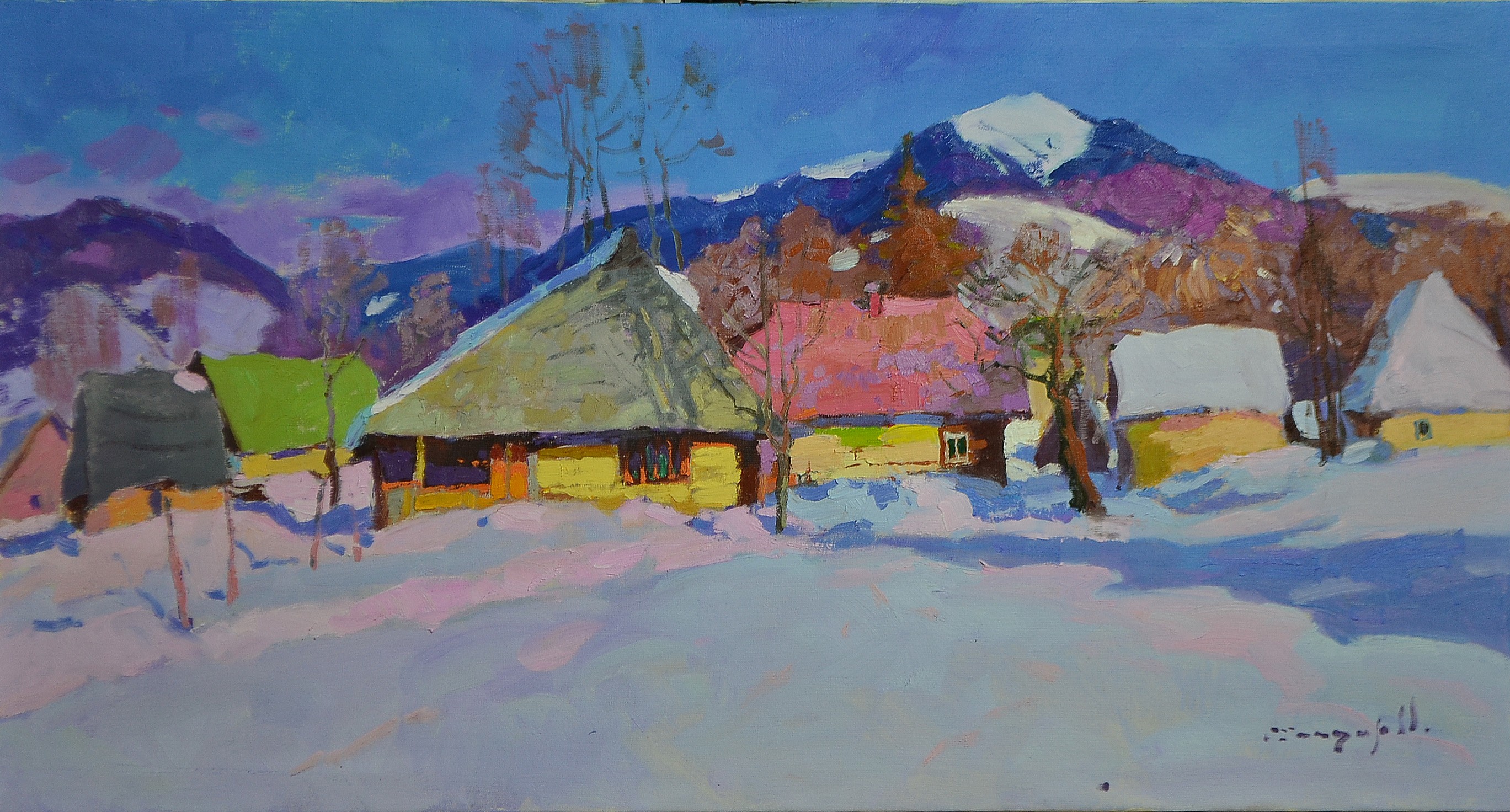Alexander Shandor, The Old Village of Kolochava Alexander Shandor, The Old Village of Kolochava
