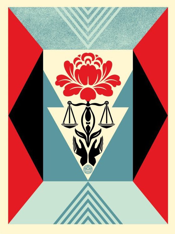 Shepard Fairey (Obey), Cultivate justice II Shepard Fairey (Obey), Cultivate justice II
