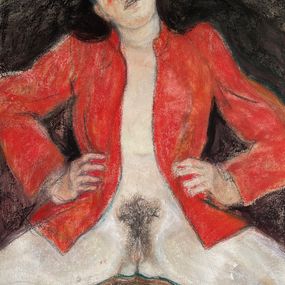 Fine Art Drawings, The Red Jacket (d'après Soutine), Michael Bastow