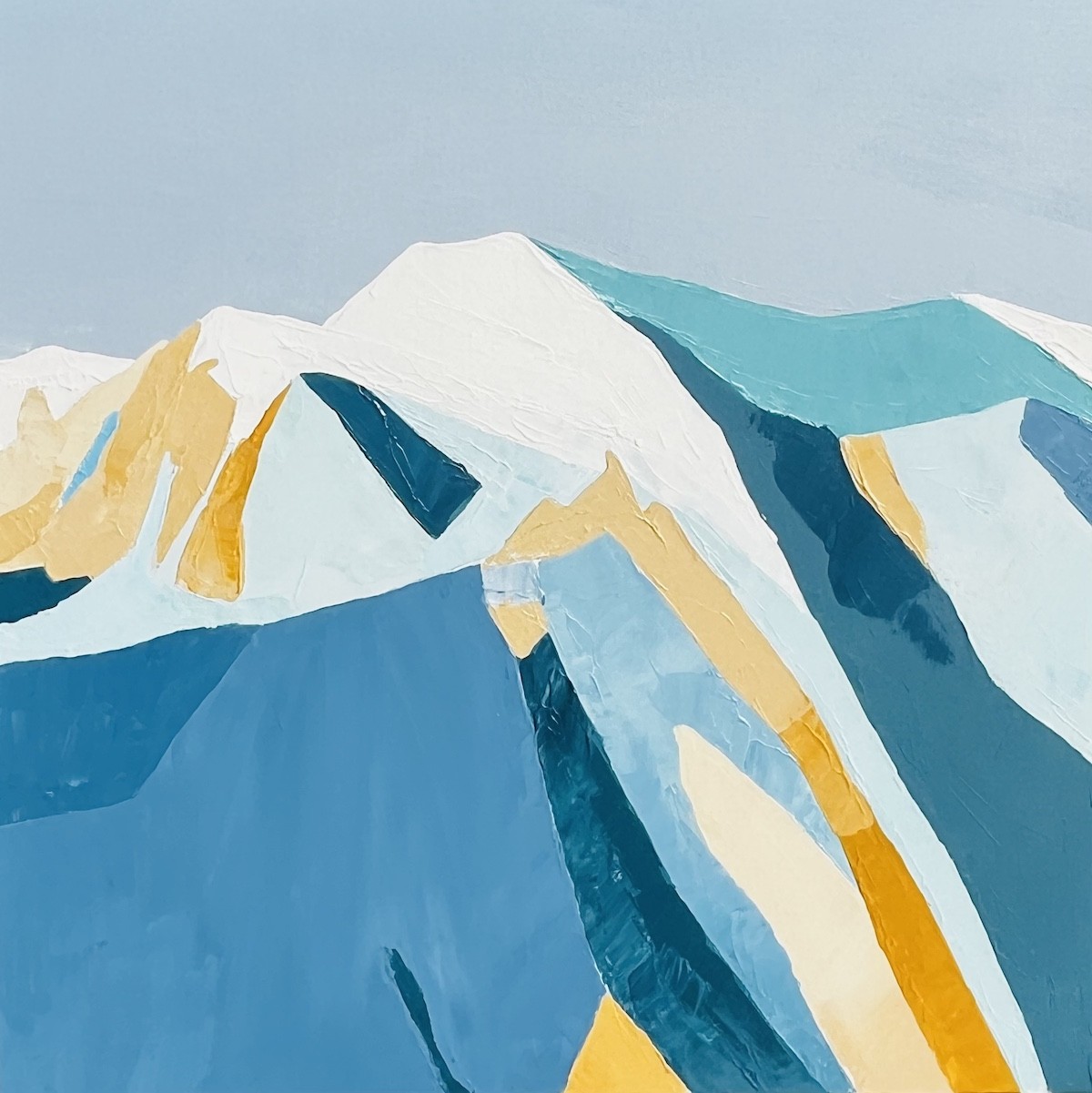 Constance Baudot, Le Mont Blanc, Alpes françaises Constance Baudot, Le Mont Blanc, Alpes françaises