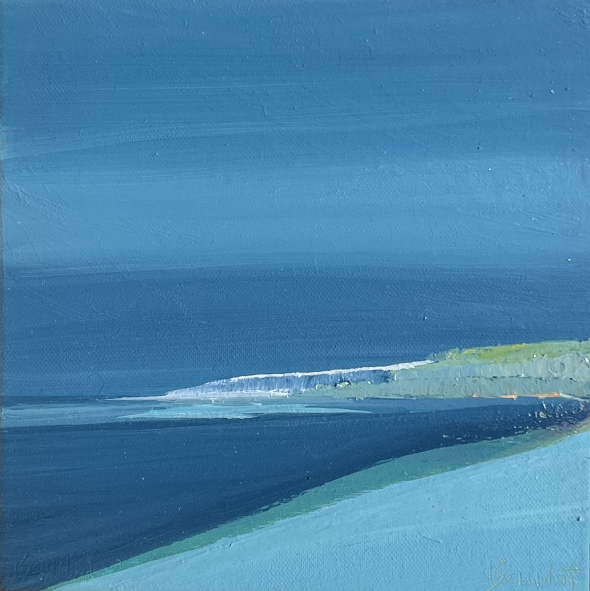 Constance Baudot, Plage de nuit - série Mer et Montagne Constance Baudot, Plage de nuit - série Mer et Montagne