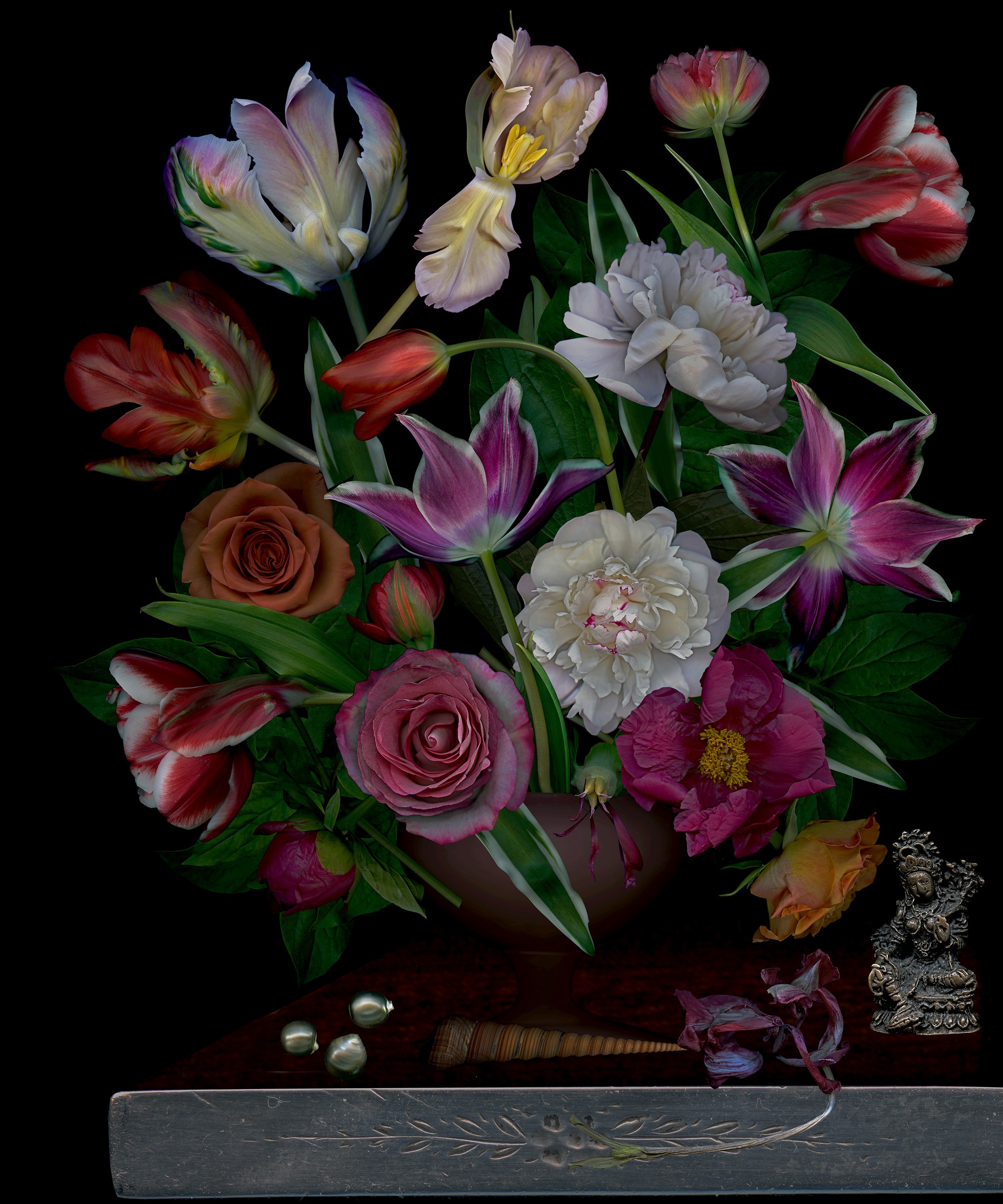 Zoltan Gerliczki, Still Life with Black Pearls Zoltan Gerliczki, Still Life with Black Pearls