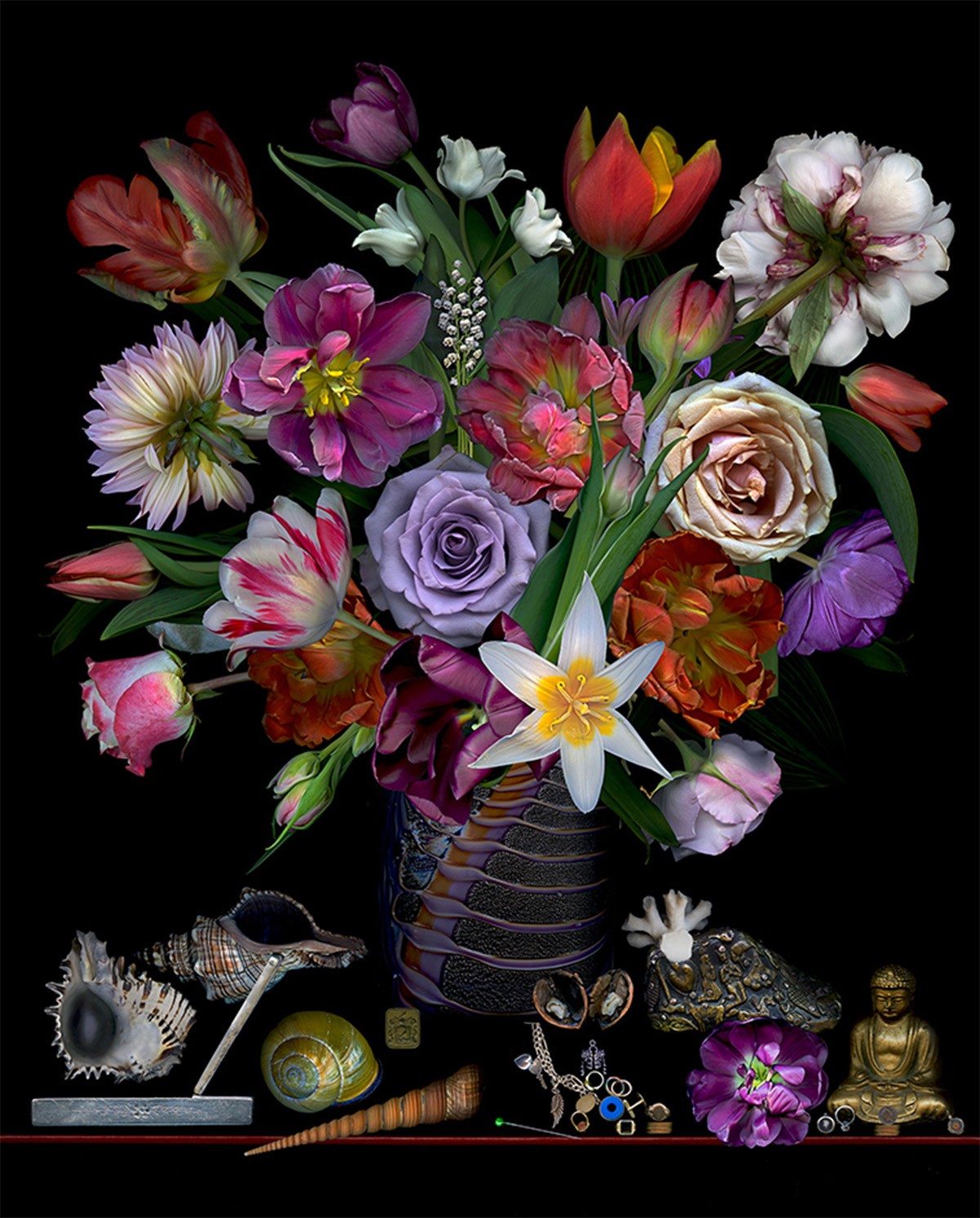 Zoltan Gerliczki, Still Life with Shells Zoltan Gerliczki, Still Life with Shells
