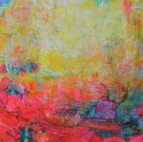 Painting, Unapologetically Pink 1, Laura Spring