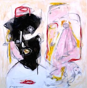 Painting, Marriage force, Laurent Proneur