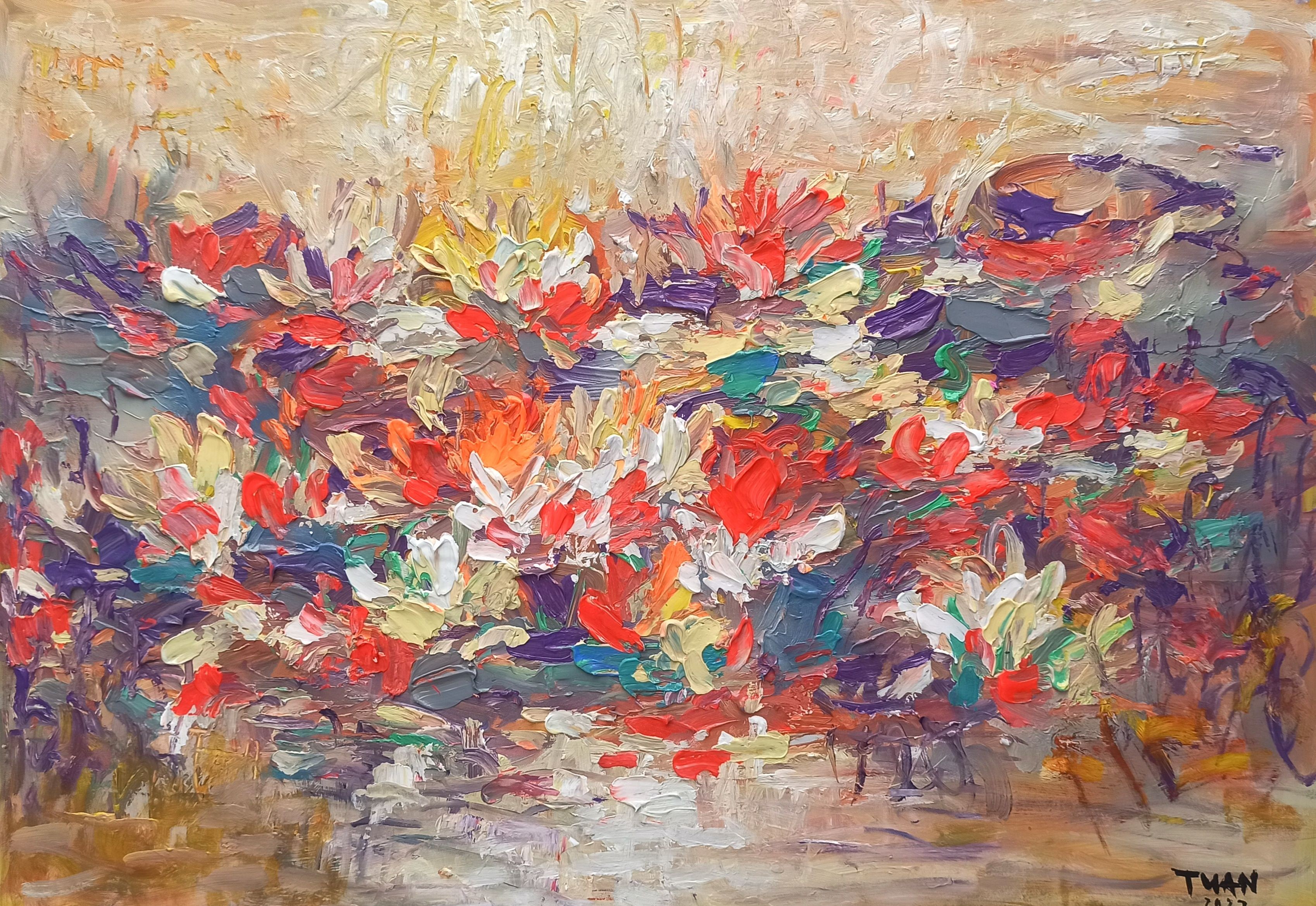 Le anh Tuan, Summer pond Le anh Tuan, Summer pond