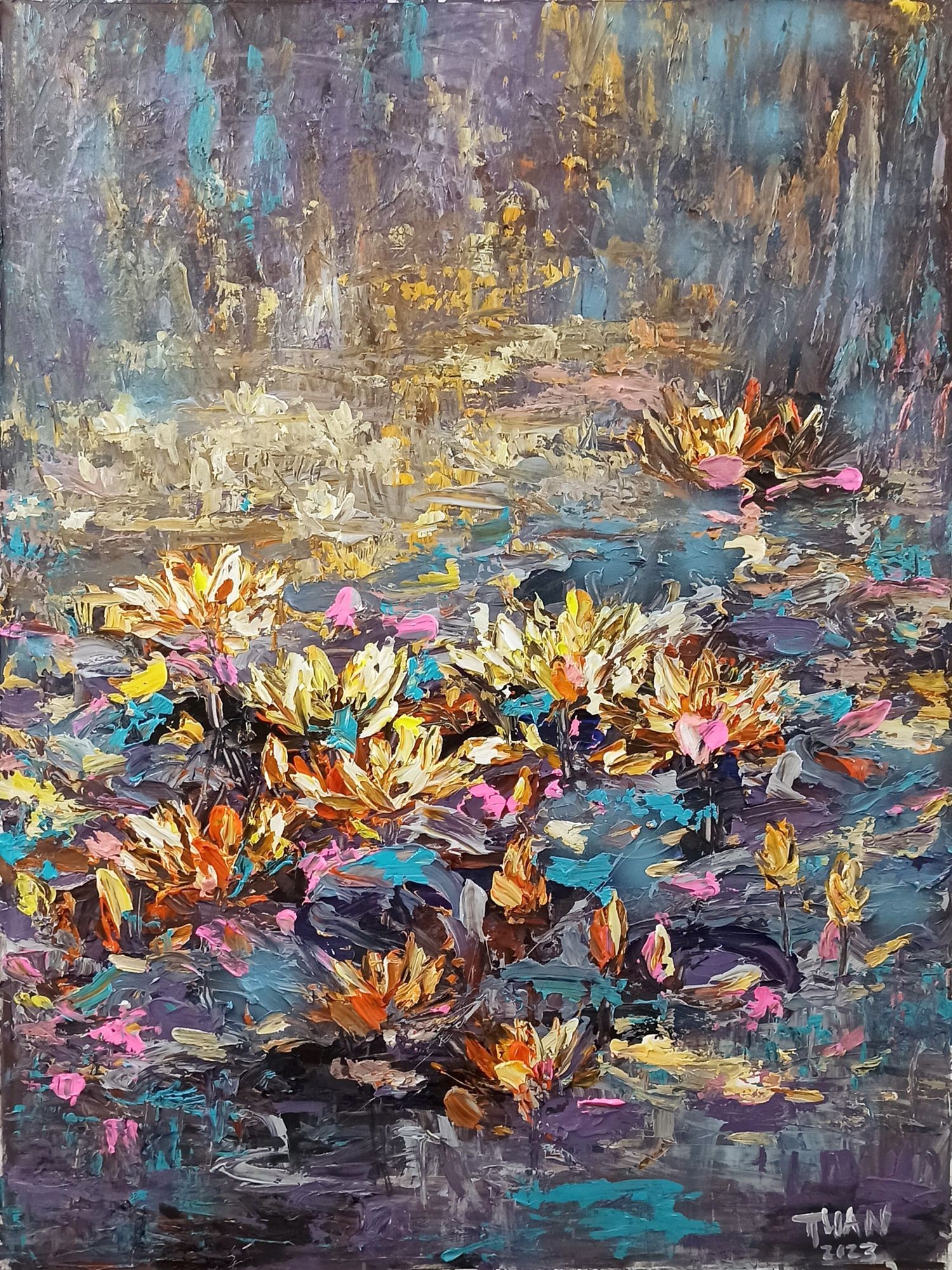 Le anh Tuan, Water lily, Flower of purity Le anh Tuan, Water lily, Flower of purity