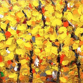 Painting, The feeling of autumn 1, Le anh Tuan