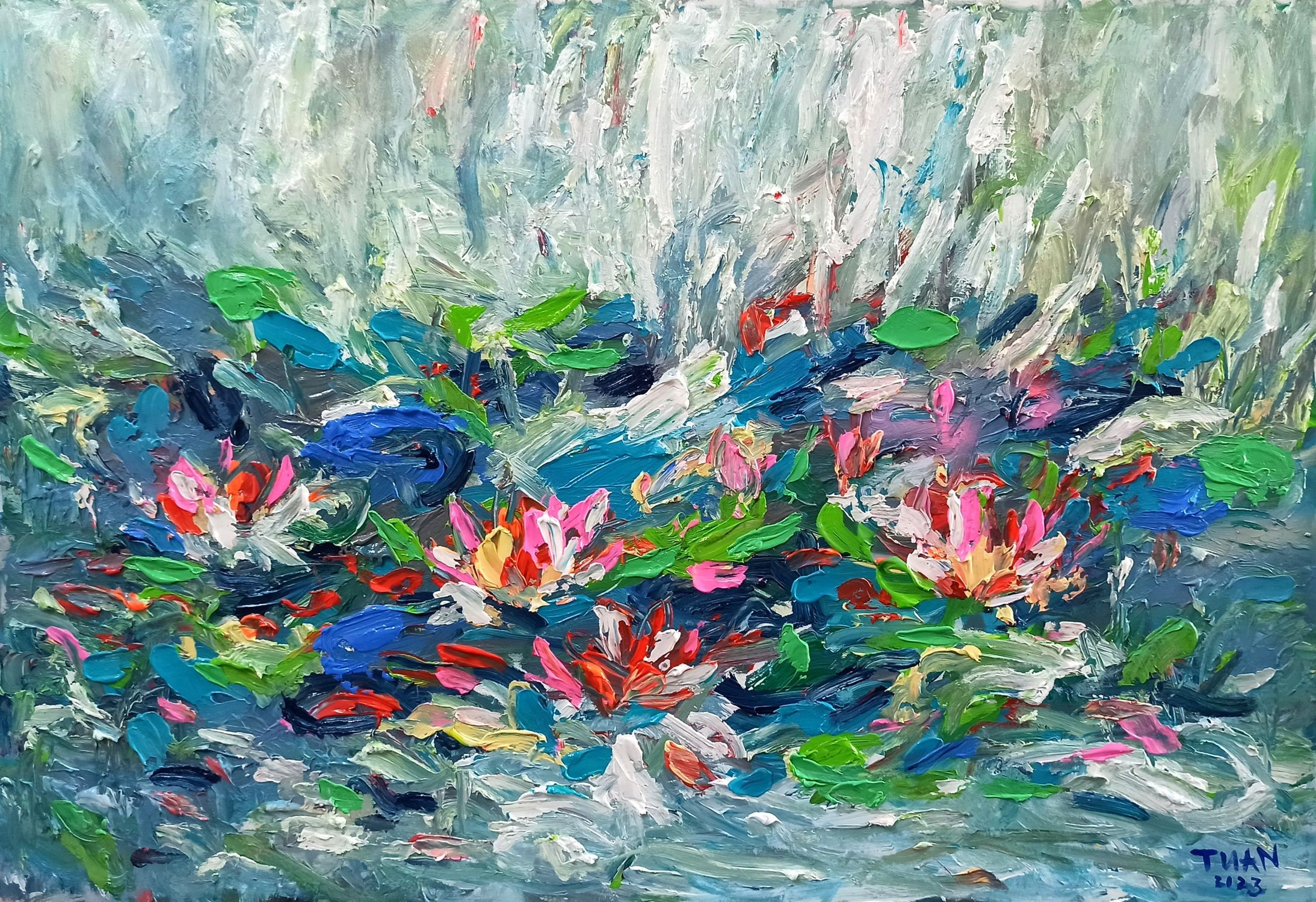 Le anh Tuan, Water Lilies Le anh Tuan, Water Lilies