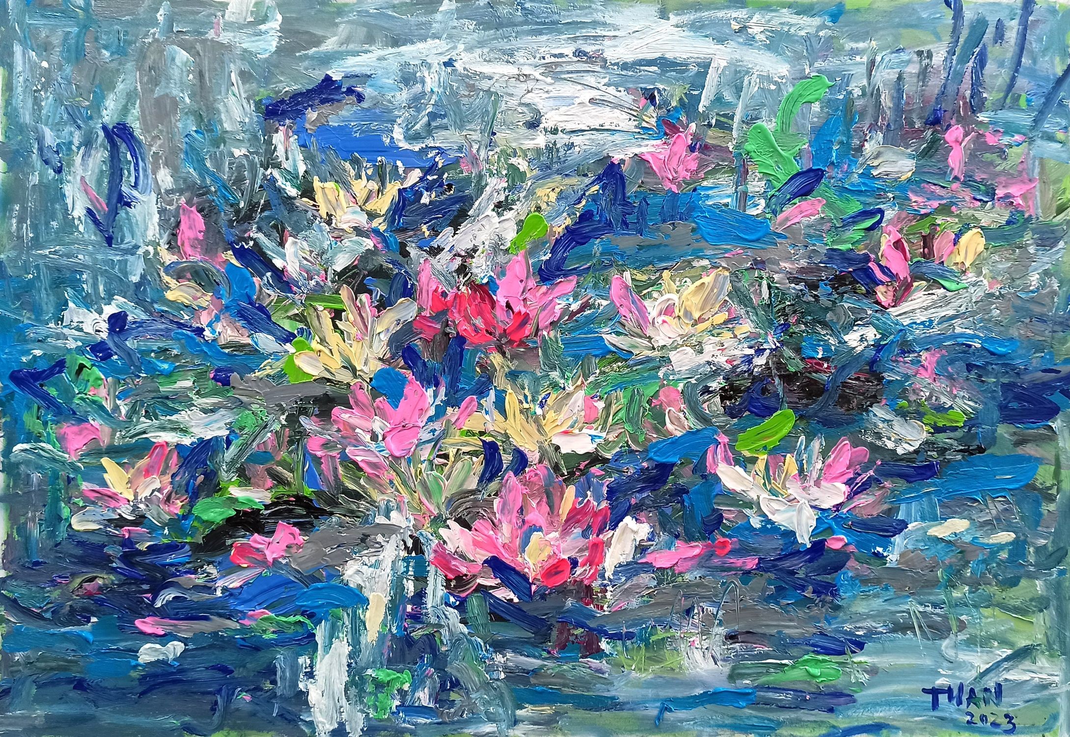 Le anh Tuan, Water lilies Le anh Tuan, Water lilies