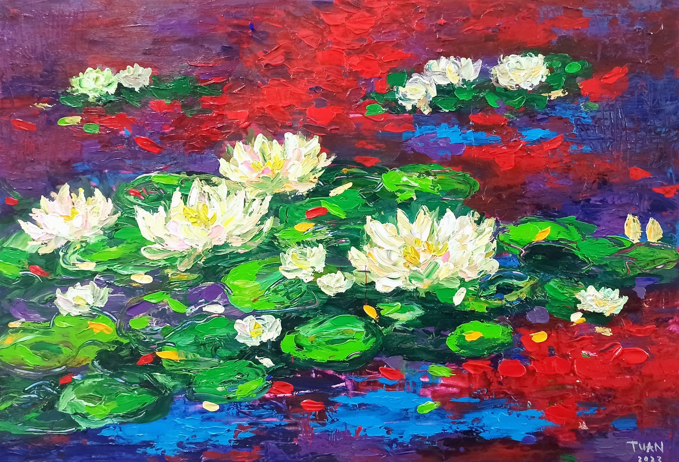 Le anh Tuan, Water Lilies Le anh Tuan, Water Lilies