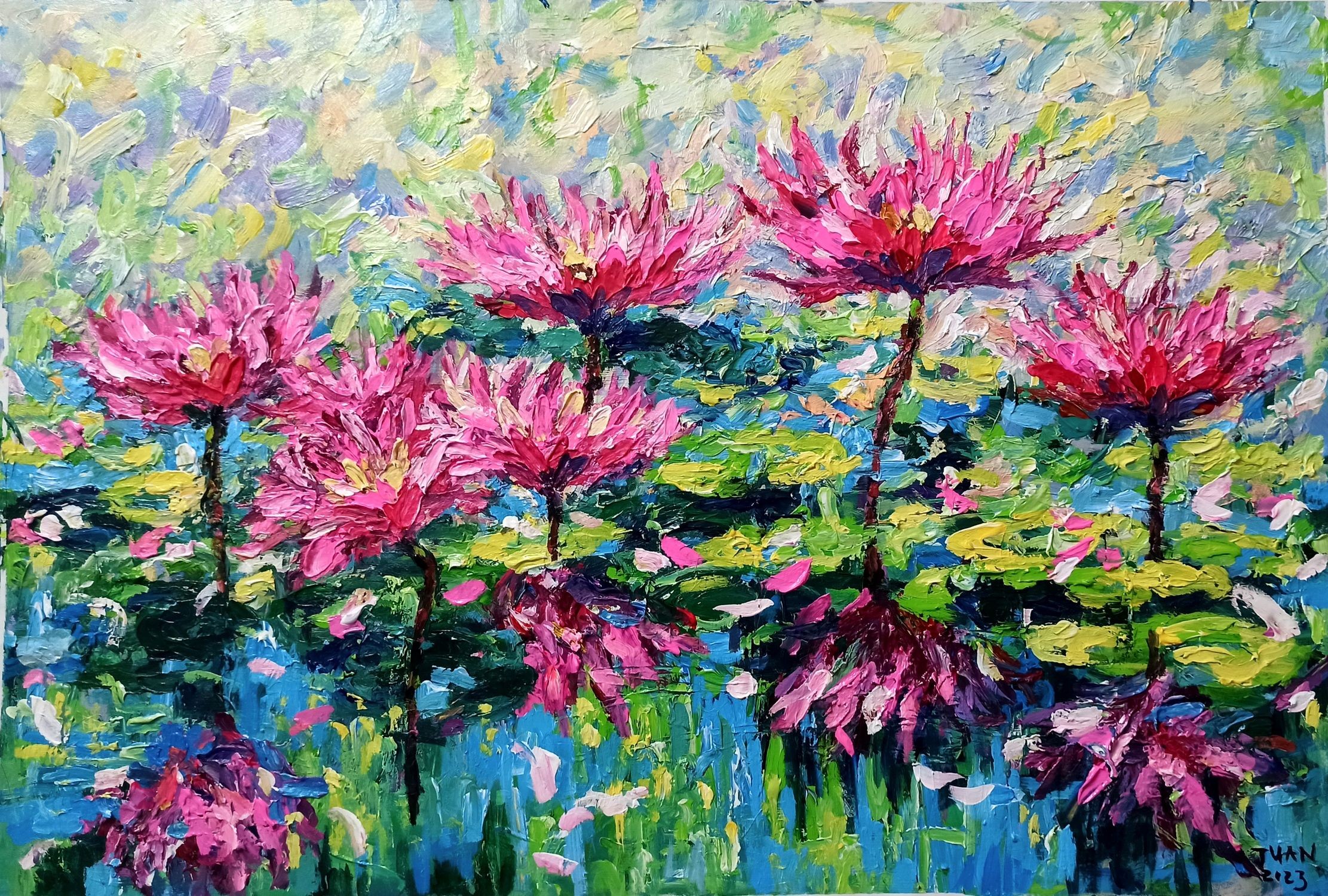 Le anh Tuan, Water Lilies Le anh Tuan, Water Lilies