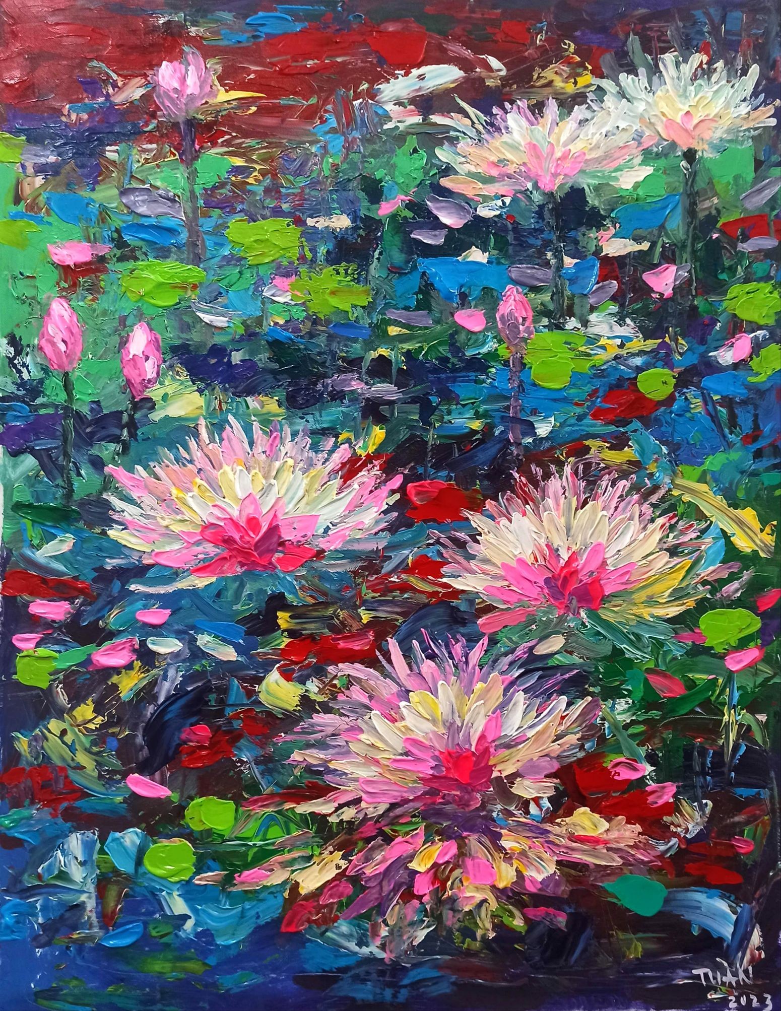 Le anh Tuan, Morning (Water lily, Flower of purity) Le anh Tuan, Morning (Water lily, Flower of purity)