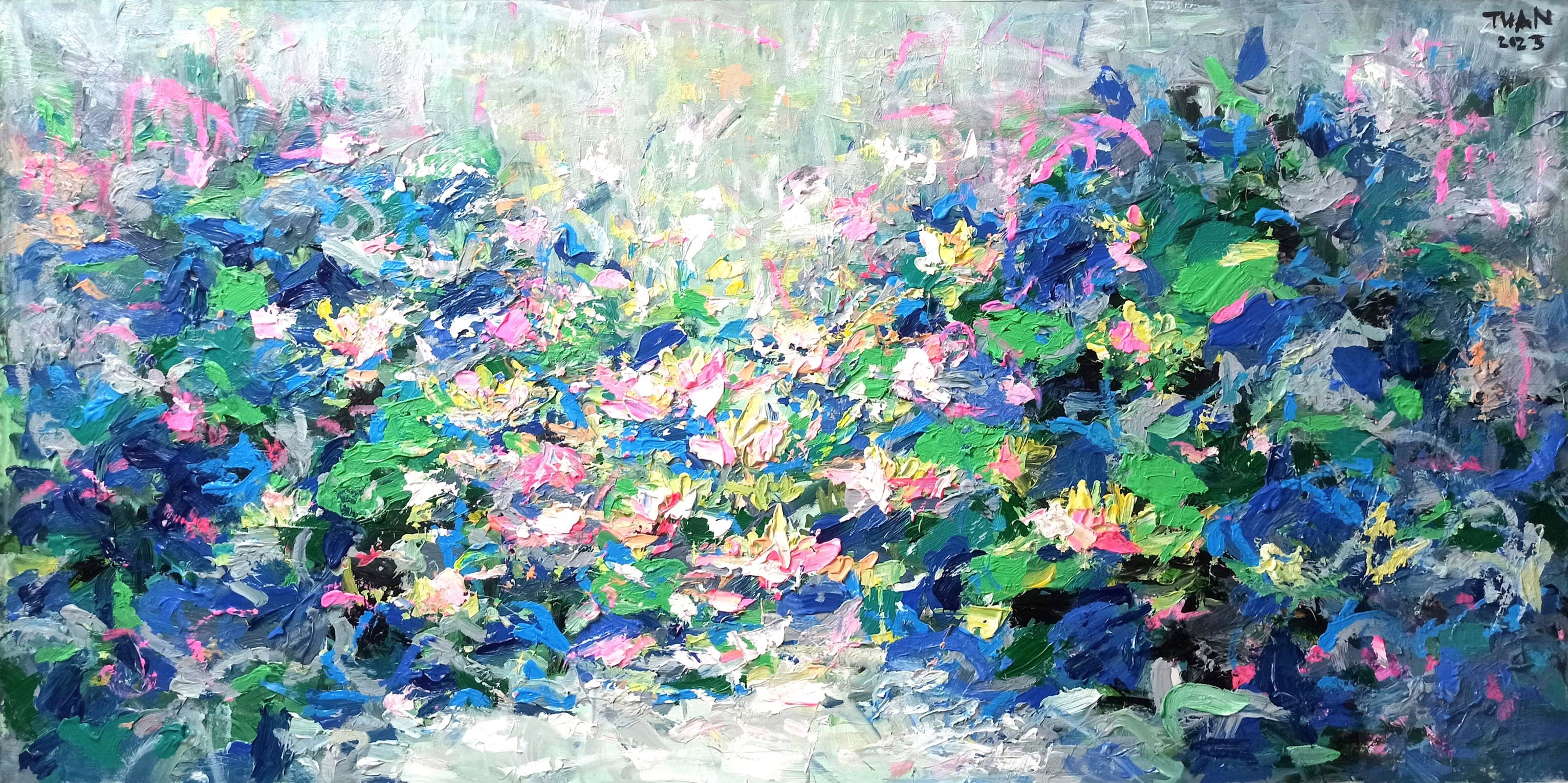 Le anh Tuan, Blooming lilies pond Le anh Tuan, Blooming lilies pond