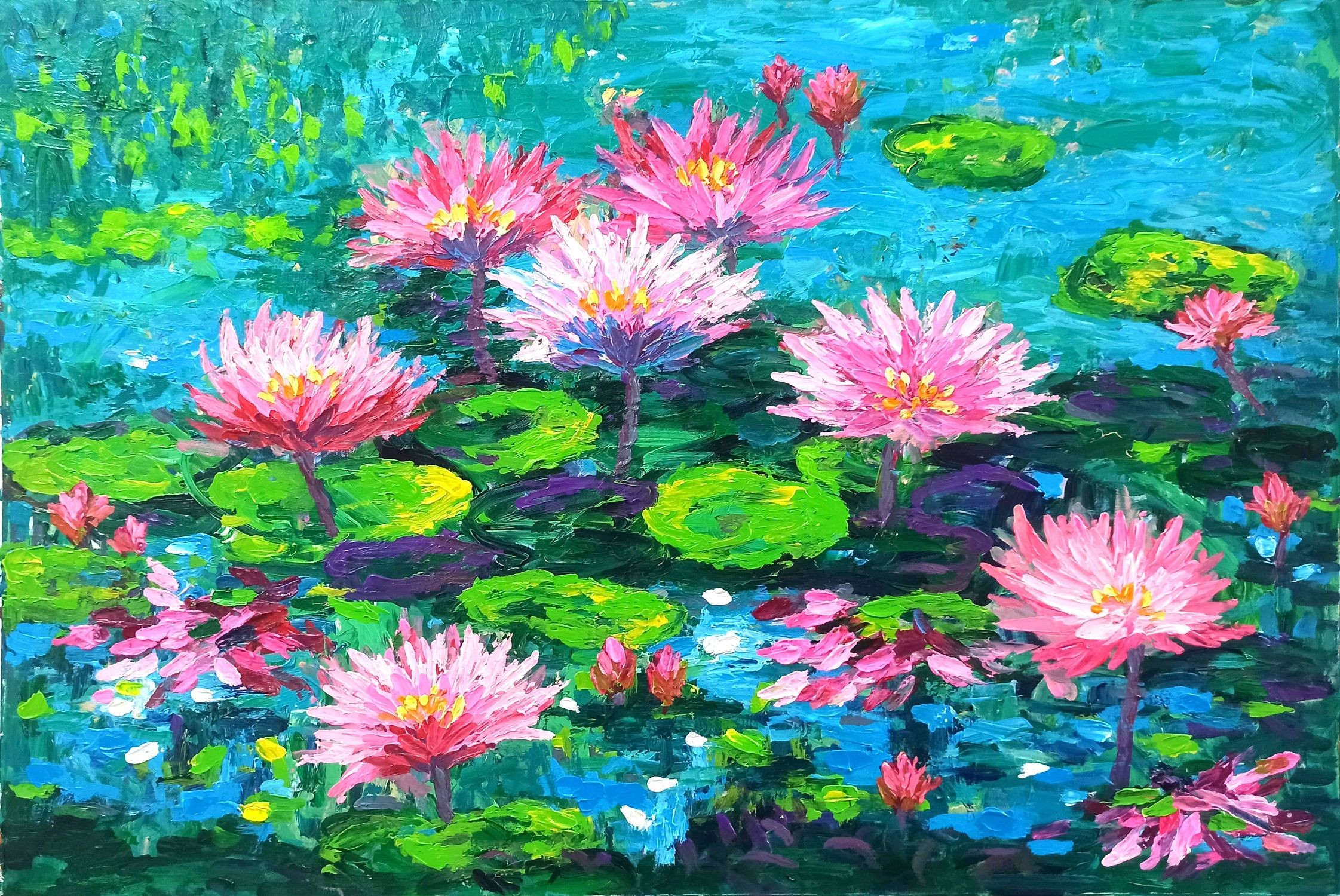 Le anh Tuan, Water Lilies Le anh Tuan, Water Lilies