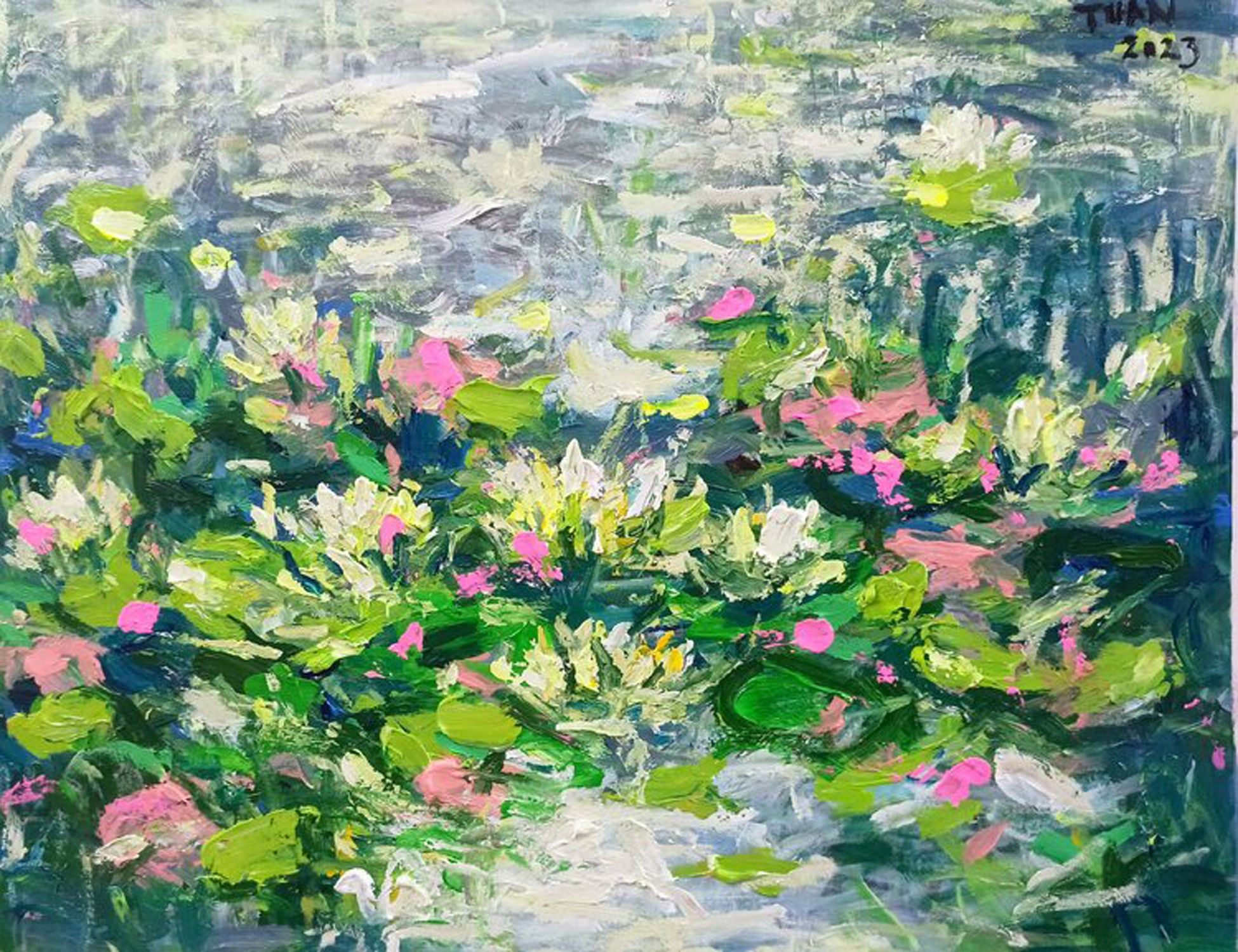 Le anh Tuan, Water Lilies Le anh Tuan, Water Lilies