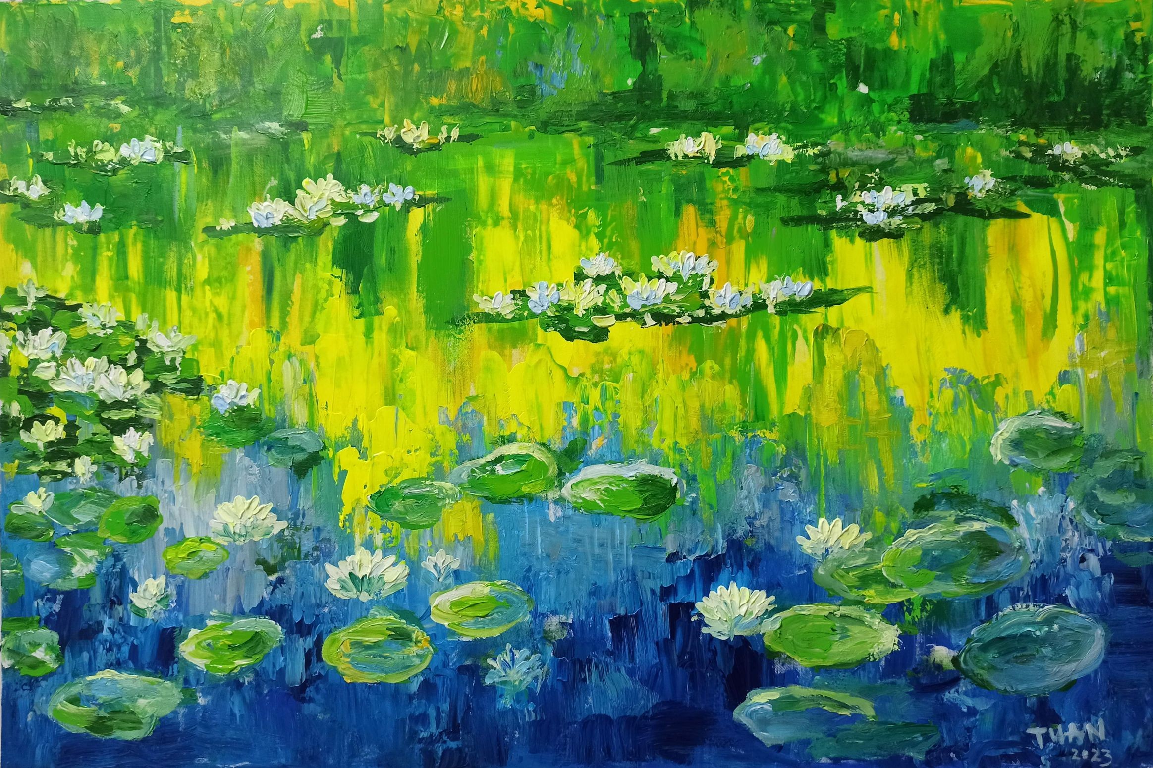 Le anh Tuan, Water Lilies Le anh Tuan, Water Lilies