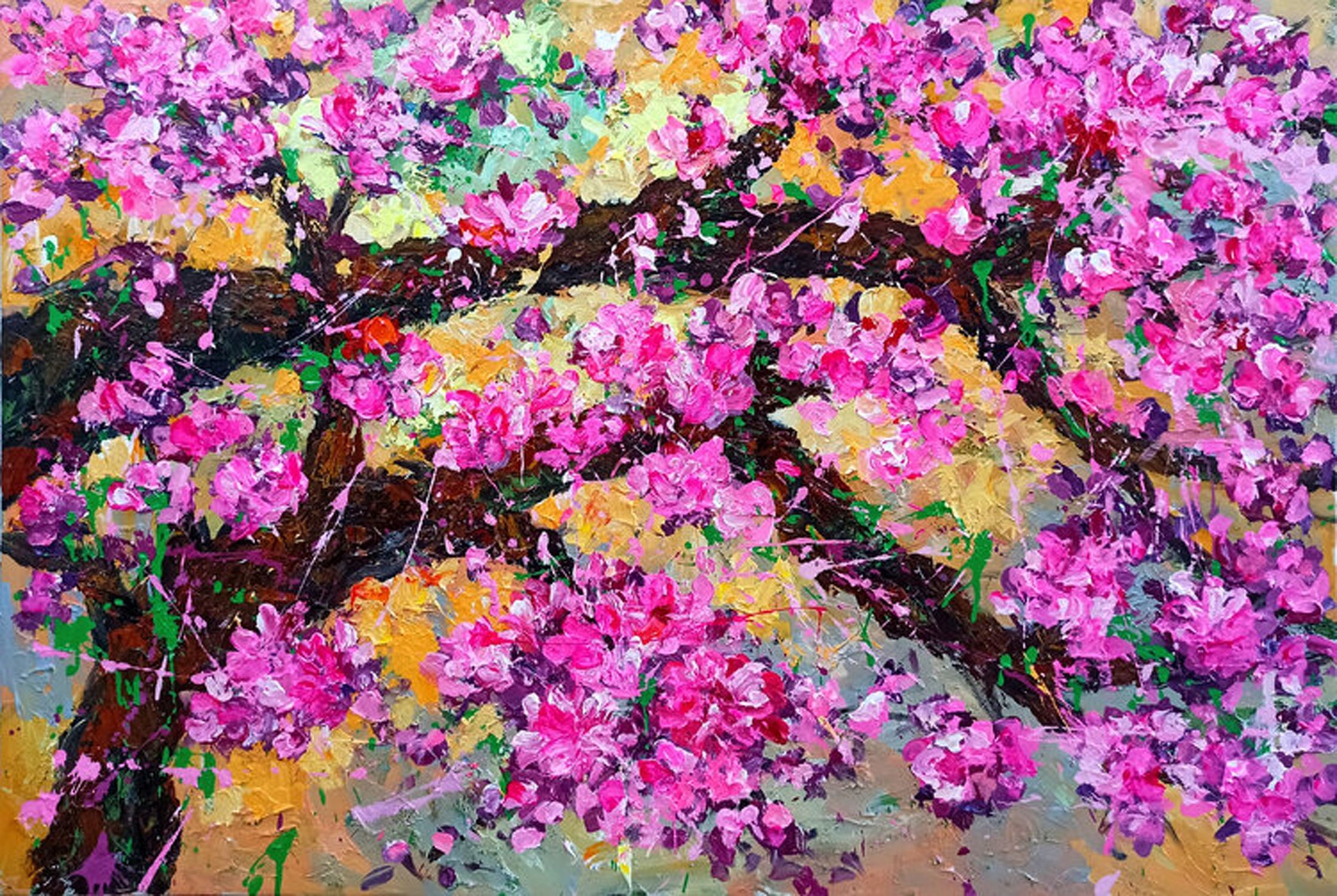 Le anh Tuan, Peach blossom in Spring Le anh Tuan, Peach blossom in Spring