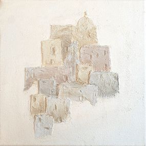 Painting, Rustic Streets Montefiascone 1, Liz McDonough