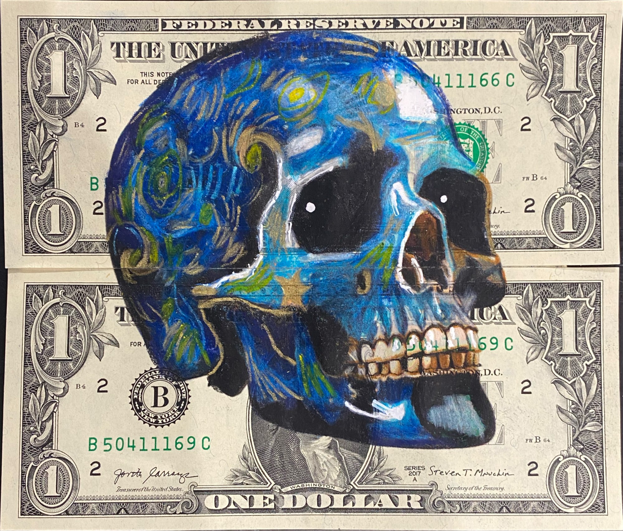 Mr Popart, Star Night Skull Mr Popart, Star Night Skull
