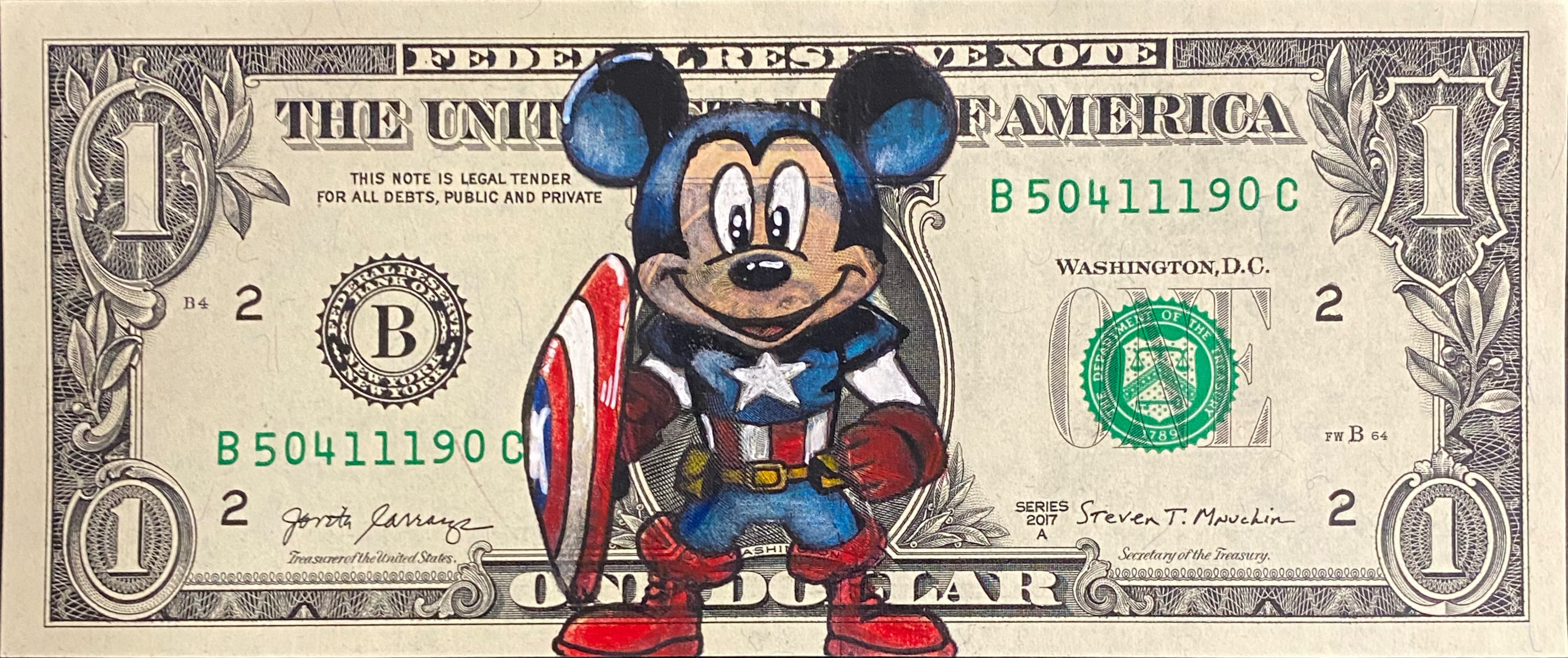 Mr Popart, Cap(italism) America Mr Popart, Cap(italism) America