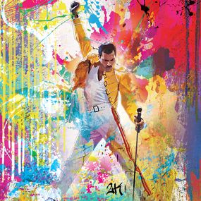 Peinture, Freddie Mercury - Queen, 2Kyff