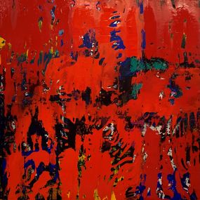 Peinture, Die rote Frau, Brigitte Witzer