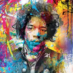 Peinture, Jimi Hendrix, 2Kyff