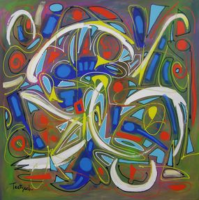 Gemälde, Fire And Ice, Lynne Taetzsch