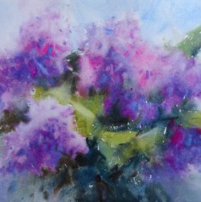 Painting, Lilac, Maksym Kisilov