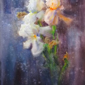 Painting, Irises, Maksym Kisilov