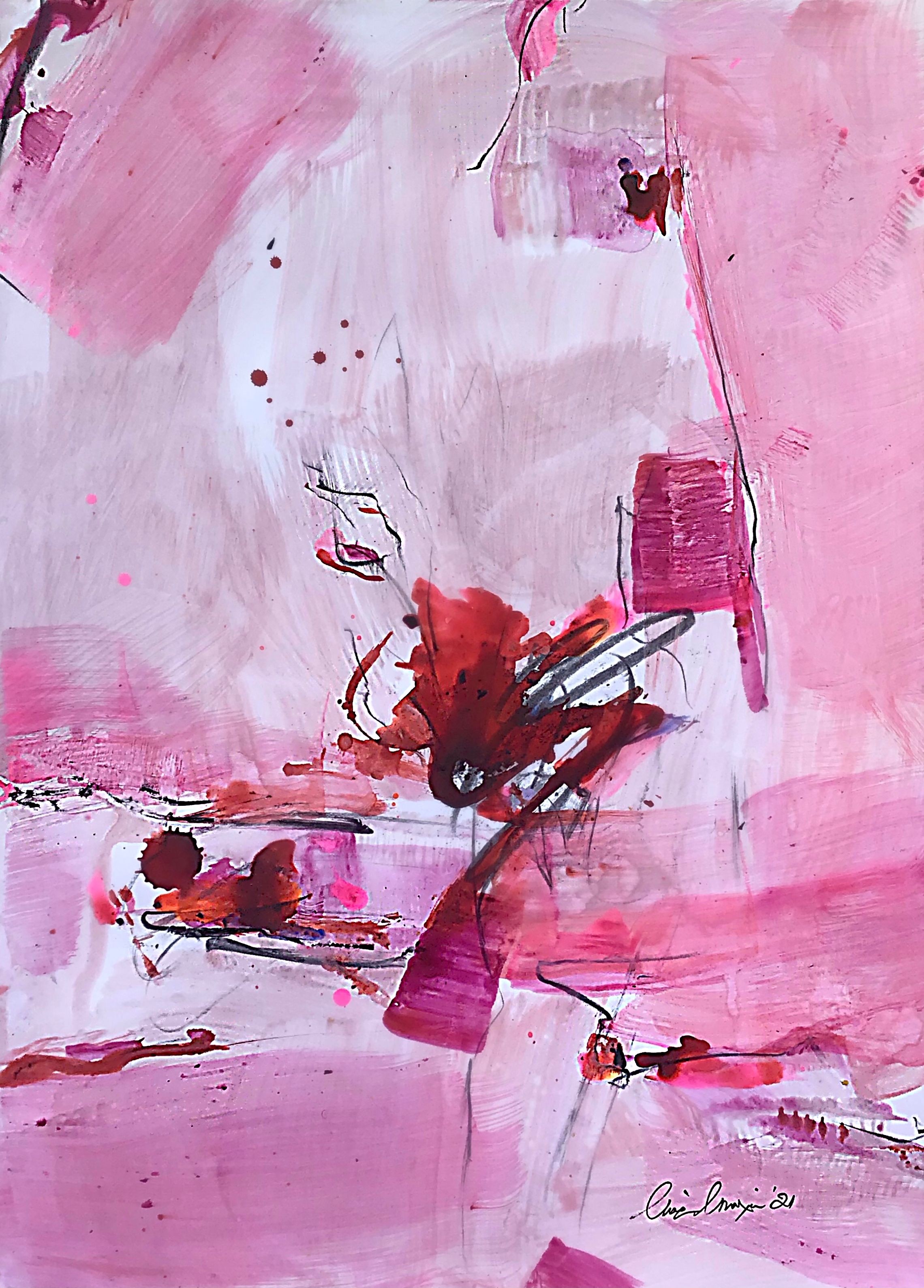 Maria Bacha, Fleeting time III Maria Bacha, Fleeting time III