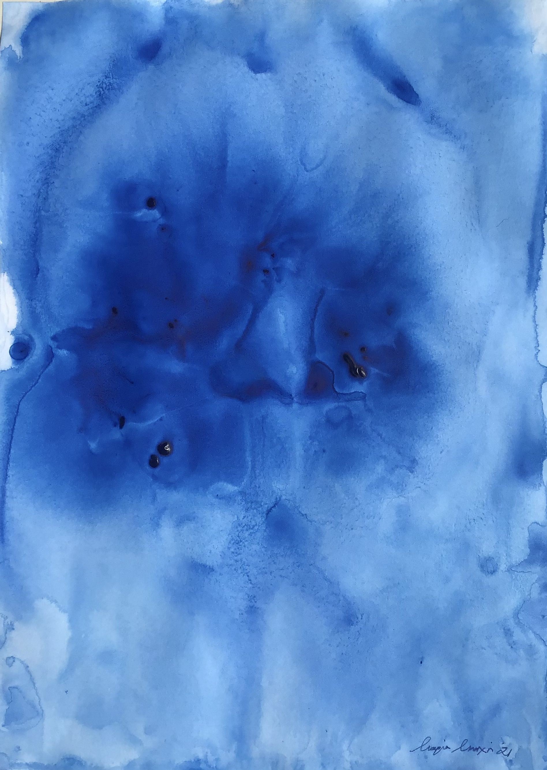 Maria Bacha, Dive Into Blue III Maria Bacha, Dive Into Blue III