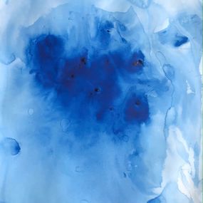 Painting, Dive Into Blue I, Maria Bacha