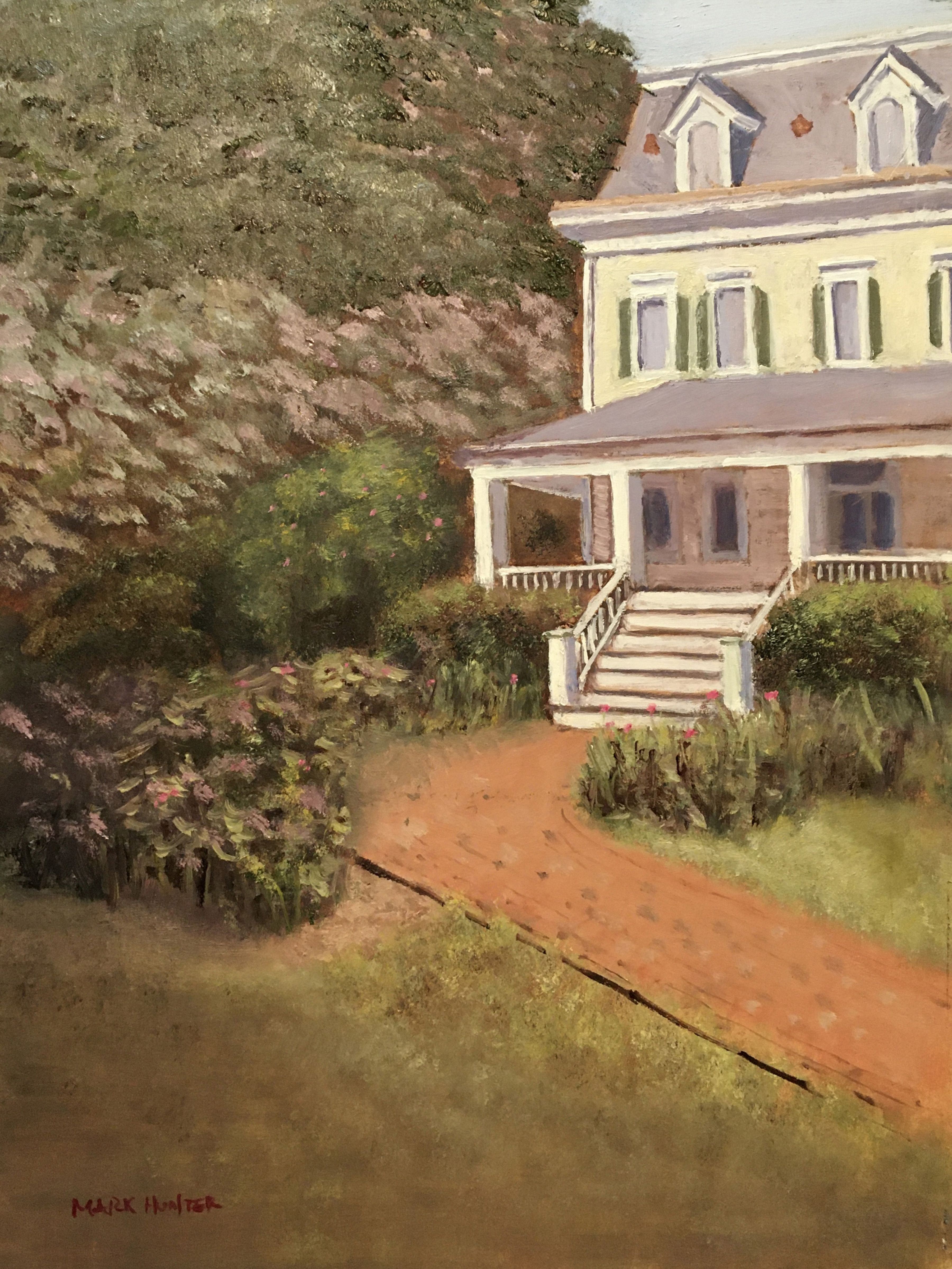 Mark Hunter, Presby Gardens Walthers Home (Plein Air) Mark Hunter, Presby Gardens Walthers Home (Plein Air)