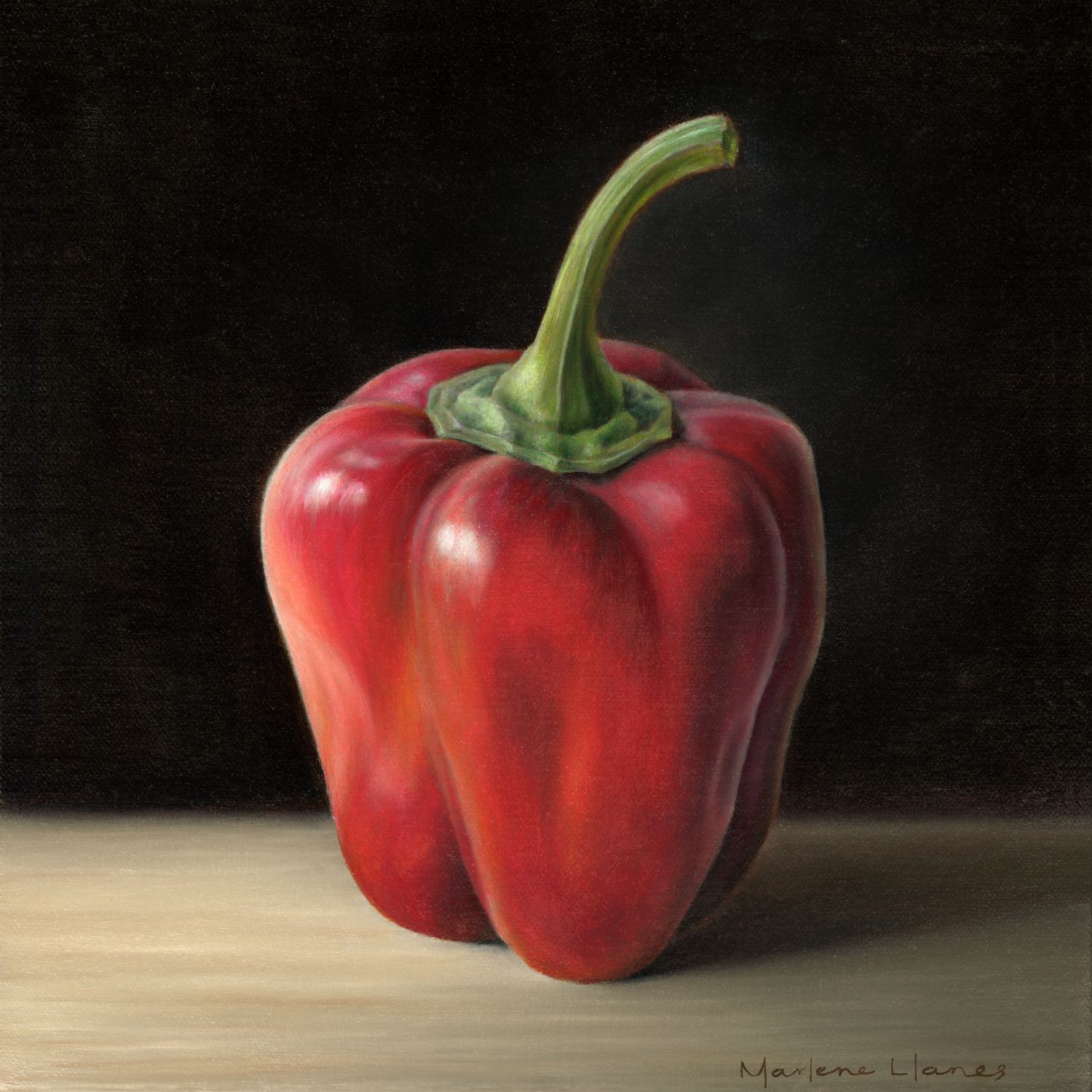Marlene Llanes, The Beauty of a Bell Pepper Marlene Llanes, The Beauty of a Bell Pepper