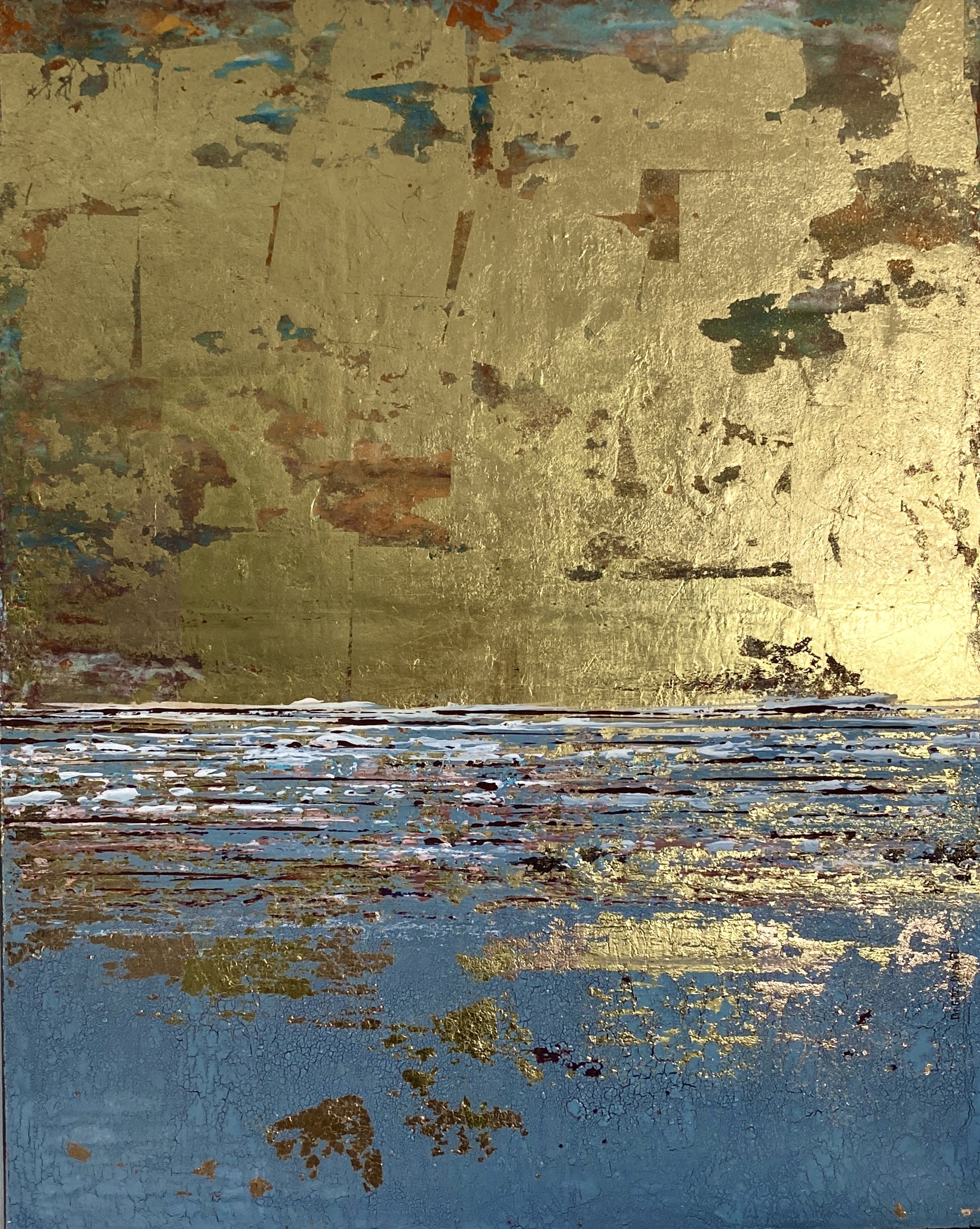 Brigitte Dravet, Gold sky Brigitte Dravet, Gold sky