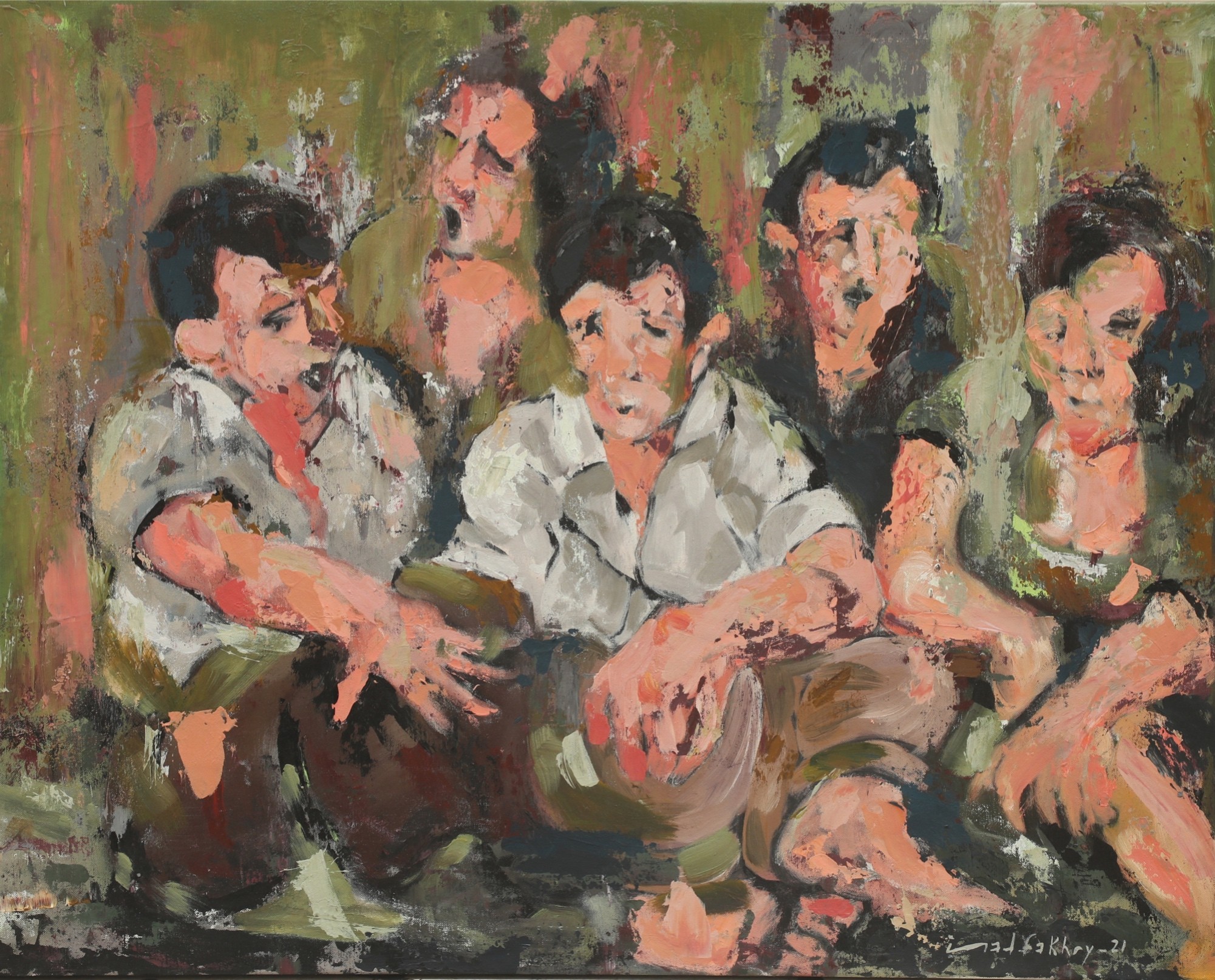 Imad Fakhry, Vibrant conversations Imad Fakhry, Vibrant conversations