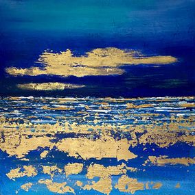 Peinture, L'or de la mer, Brigitte Dravet