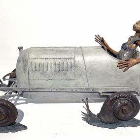 Sculpture, Es-car-got, Dirk De Keyzer