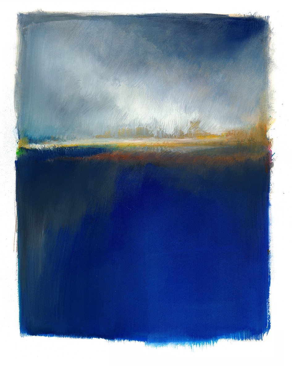 Gabriella Moussette, Meditation bleu Gabriella Moussette, Meditation bleu