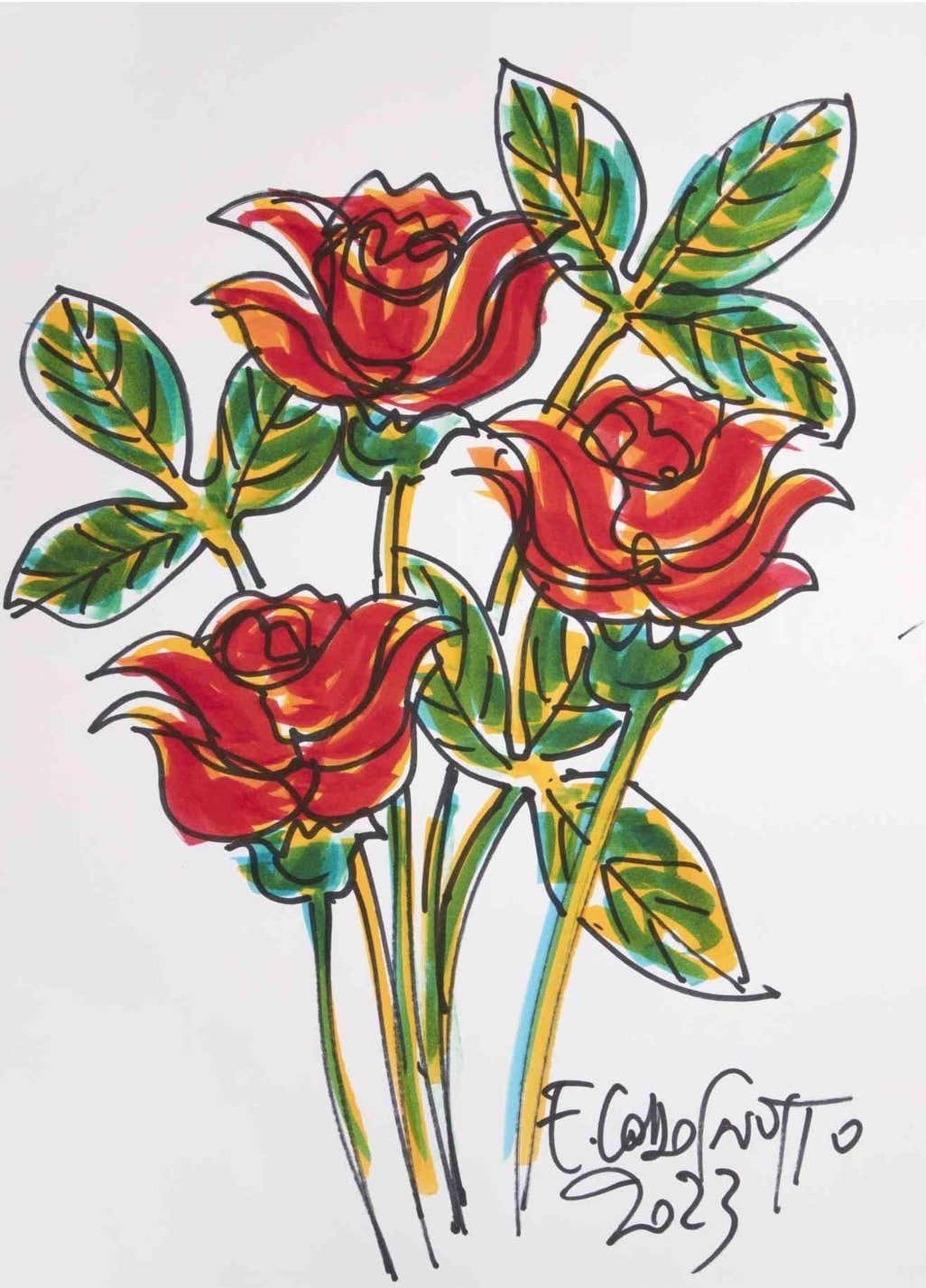 Ferdinando Codognotto, Red Roses Ferdinando Codognotto, Red Roses
