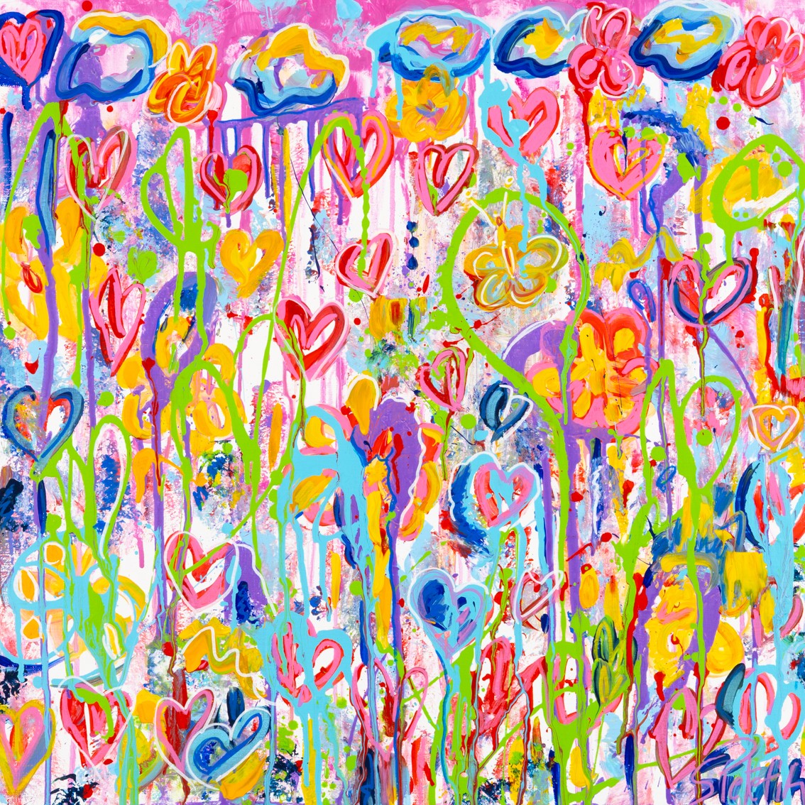 Sophie Petetin, L'amour sur un petit nuage édition d'art Sophie Petetin, L'amour sur un petit nuage édition d'art